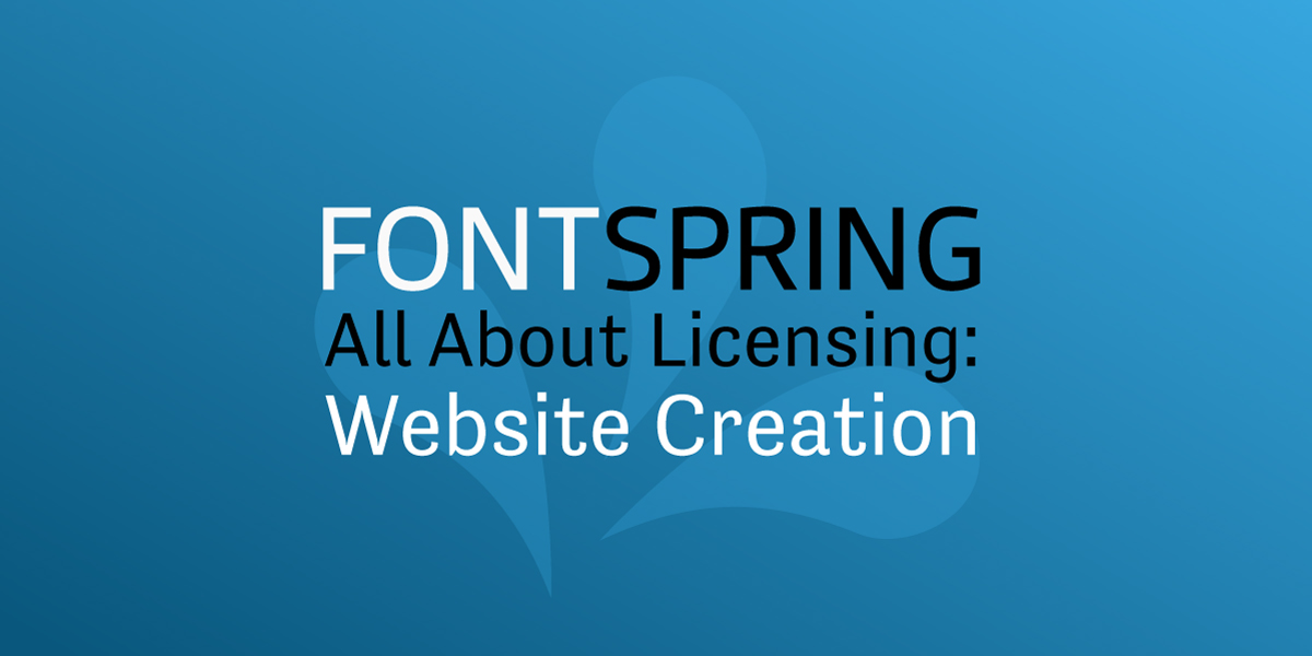 All About Licenses: Website Creation