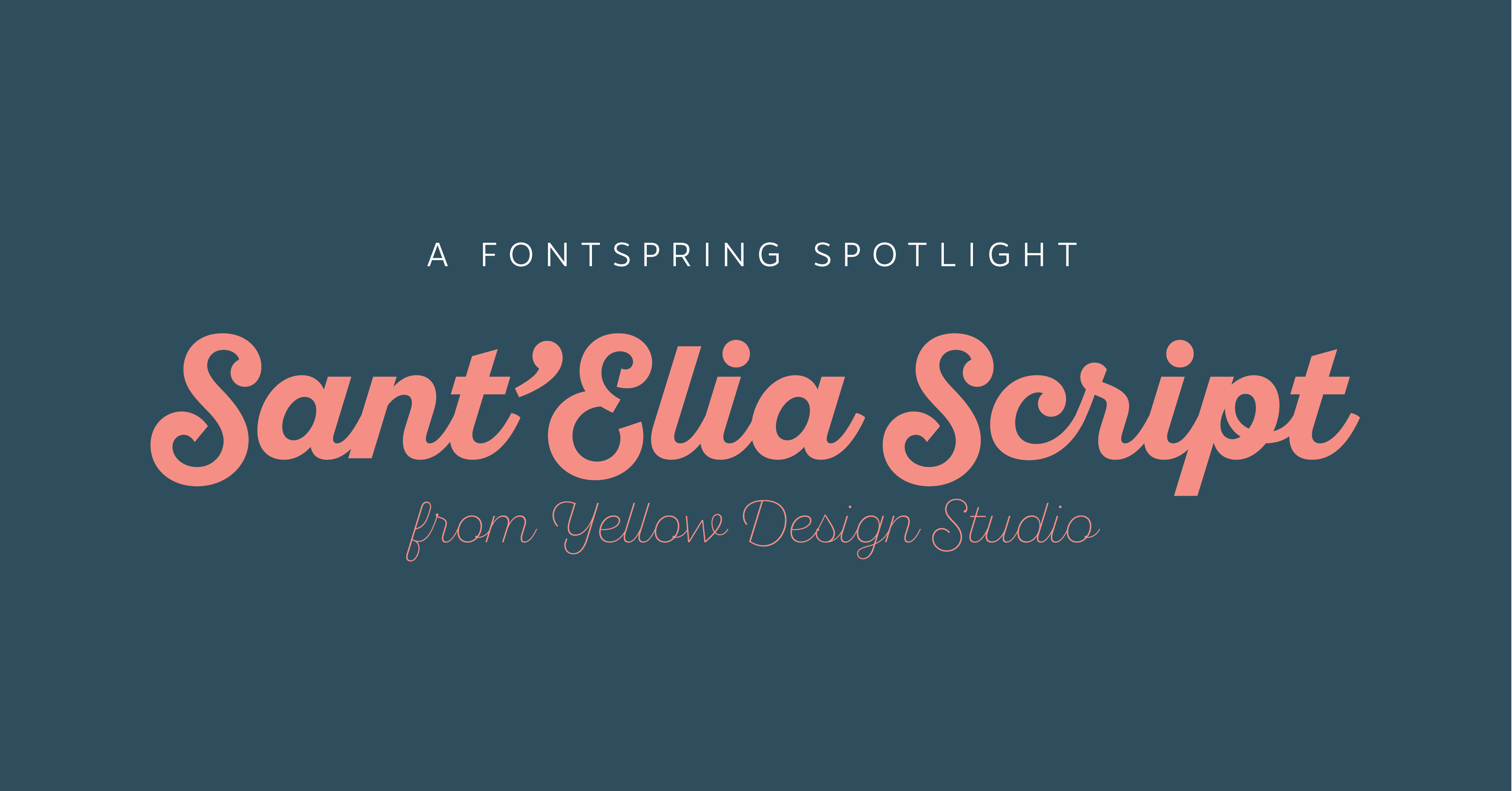 Font Spotlight: Sant’Elia