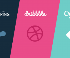 Fontspring + Dribbble + Creative Market