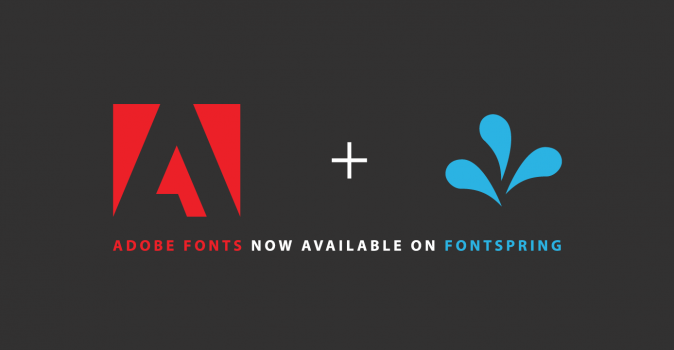 Adobe fonts now available at Fontspring.
